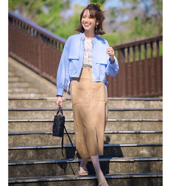 ANY SIS「【2WAY】フロントジップタイト スカート」|スカート|