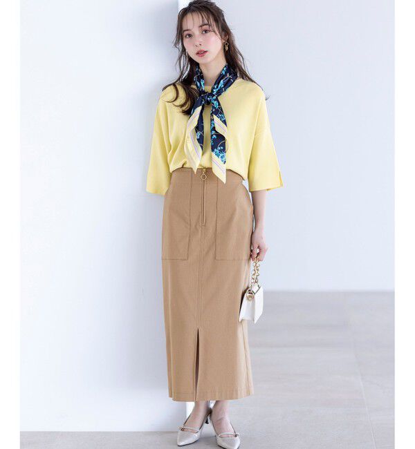 ANY SIS「【2WAY】フロントジップタイト スカート」|スカート|