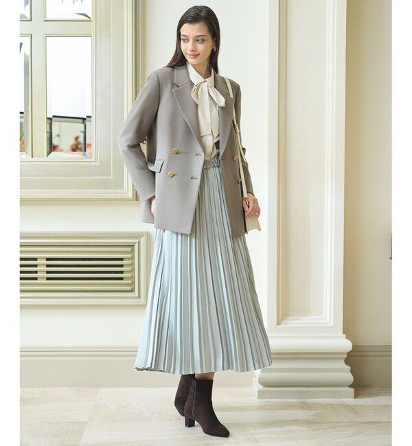 ANY SIS「【2SET】ボリューム ニット&times;プリーツ スカート セット」|スーツ|