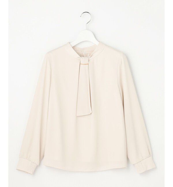ANY SIS「【4WAY・裏起毛】エニポカ ボウタイ ブラウス」|シャツ・ブラウス|