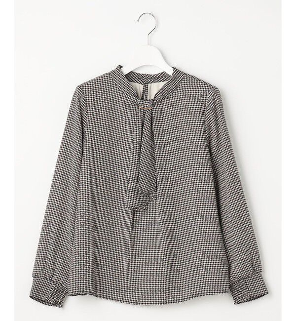 ANY SIS「【4WAY・裏起毛】エニポカ ボウタイ ブラウス」|シャツ・ブラウス|