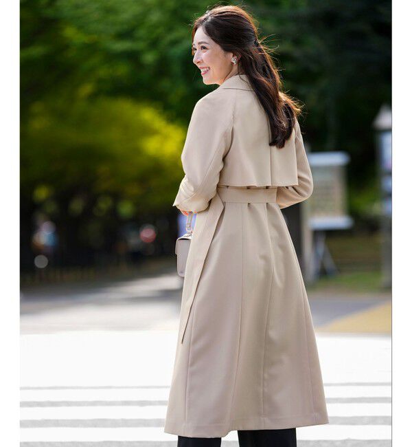 ANY SIS「エレガントロング トレンチ コート」|トレンチコート|