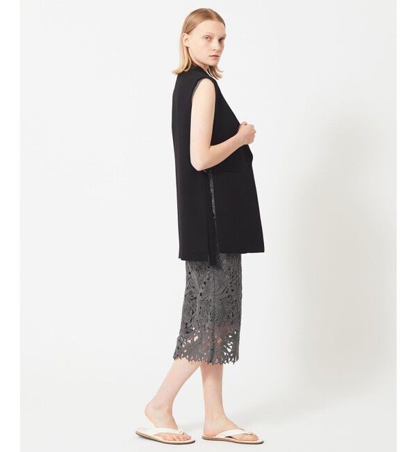 BEIGE,「NARCISSUS / レーススカート」|スカート|