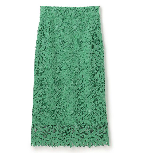 BEIGE,「NARCISSUS / レーススカート」|スカート|