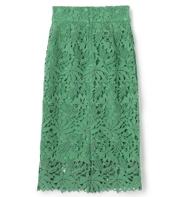 BEIGE,「NARCISSUS / レーススカート」|スカート|