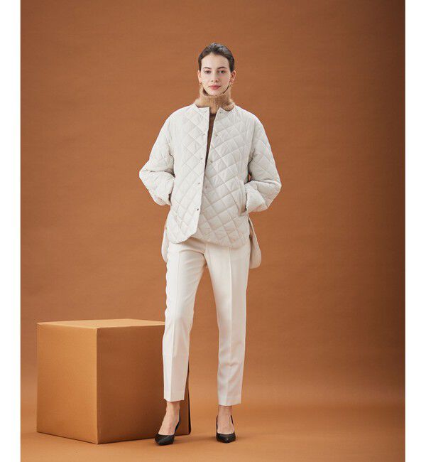 BEIGE,「【S-size】JACOB / キルティングアウター」|ダウン|