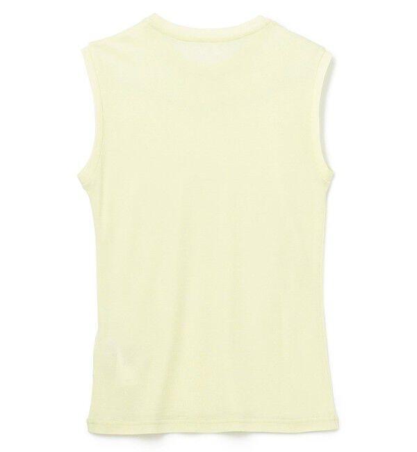 BEIGE,「Washable Silk / Sleeveless T スリーブレスTシャツ」|Tシャツ・カットソー|