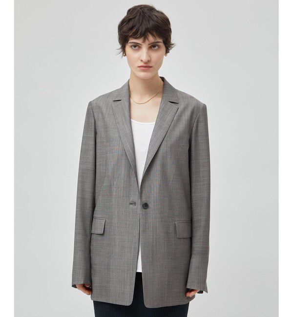 BEIGE,「ALGER / テーラードジャケット」|テーラードジャケット|C.Gray