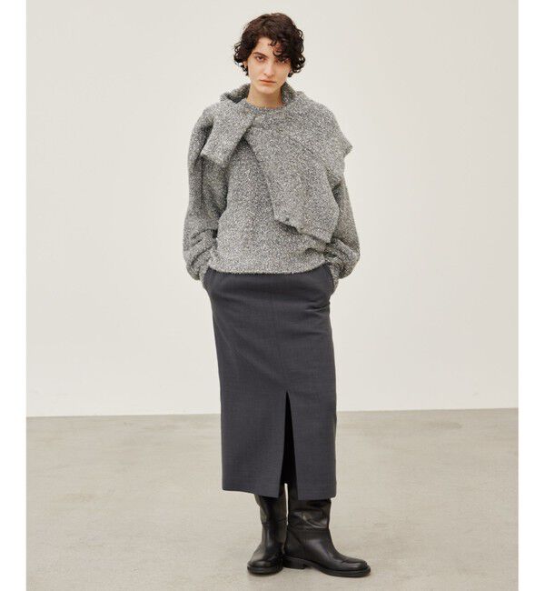 BEIGE,「【洗える】MARRONNIERS / ラメテープヤーンカーディガン」|カーディガン|