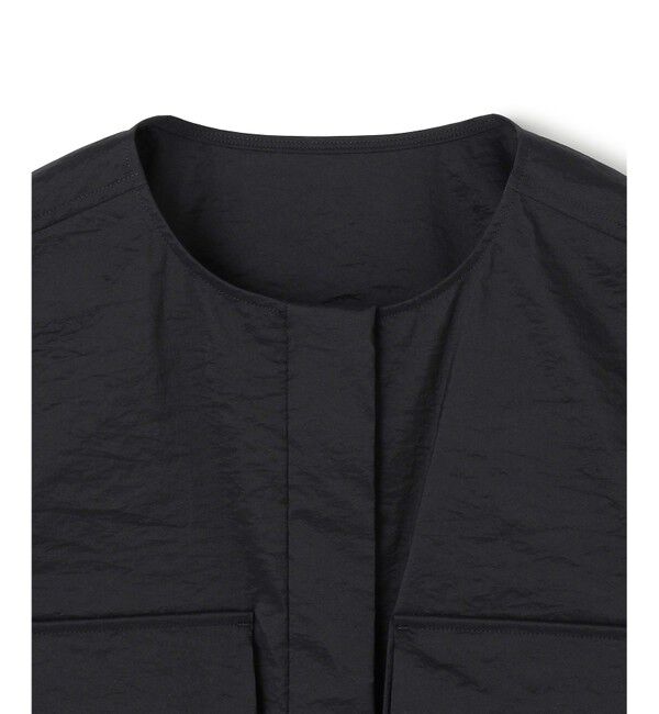 BEIGE,「【洗える】LANTANA / ビックポケットノースリーブブルゾン」|シャツ・ブラウス|