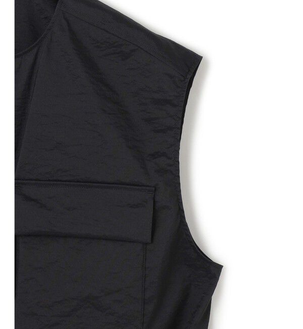 BEIGE,「【洗える】LANTANA / ビックポケットノースリーブブルゾン」|シャツ・ブラウス|