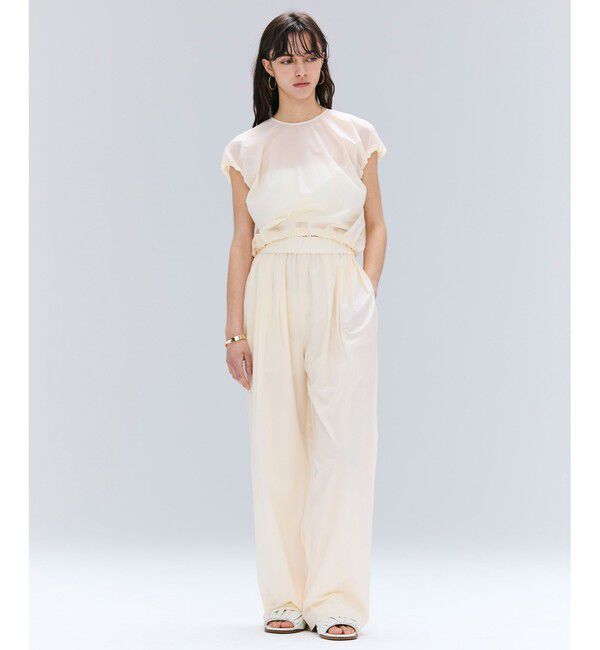 BEIGE,「【洗える/セットアップ対応】SPIGA / バルーンスリーブブラウス」|シャツ・ブラウス|