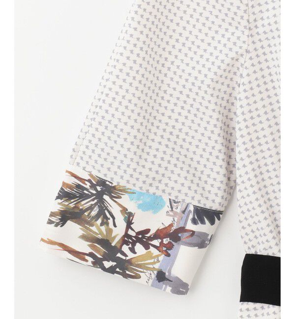  「ペイサージュプリントシャツワンピース」|ワンピース|