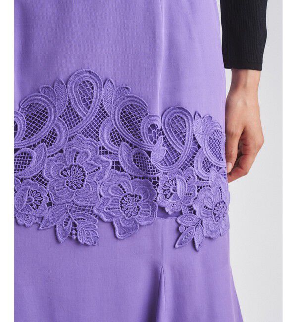 GRACE CONTINENTAL「レース切替マーメイドスカート」|スカート|