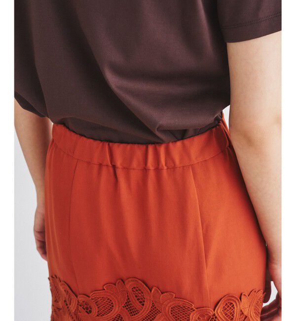 GRACE CONTINENTAL「レース切替マーメイドスカート」|スカート|