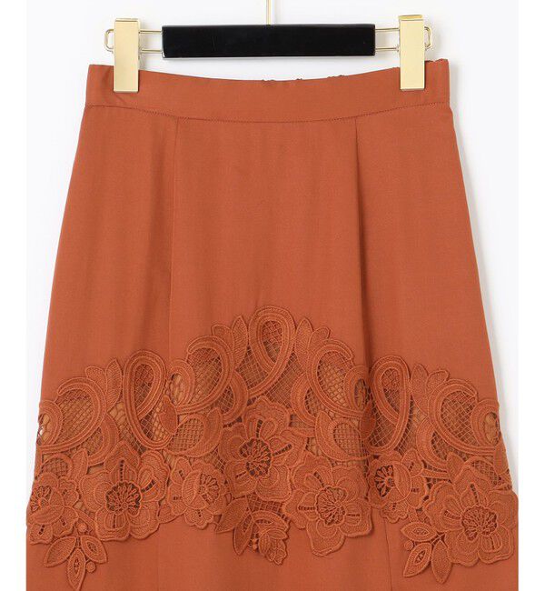 GRACE CONTINENTAL「レース切替マーメイドスカート」|スカート|