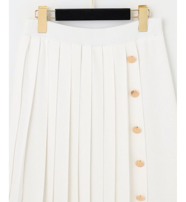  「ミラノリブプリーツスカート」|スカート|