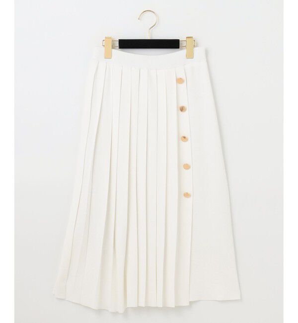  「ミラノリブプリーツスカート」|スカート|
