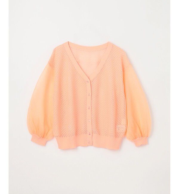 GRACE CONTINENTAL「シアードルマンニットカーディガン」|カーディガン|