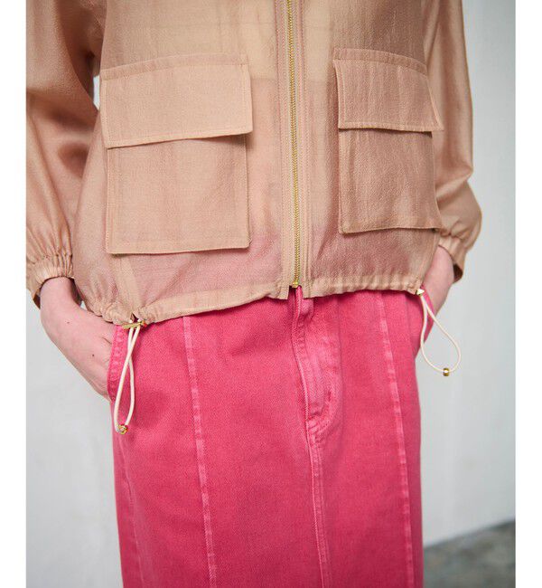 Grace Class「シアードレープブルゾン」|ブルゾン・スタジャン|