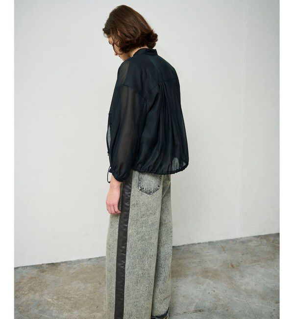 Grace Class「シアードレープブルゾン」|ブルゾン・スタジャン|