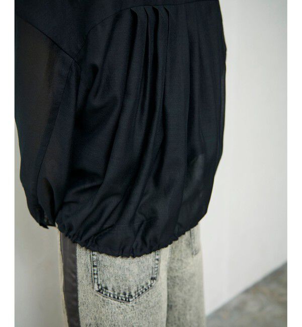 Grace Class「シアードレープブルゾン」|ブルゾン・スタジャン|