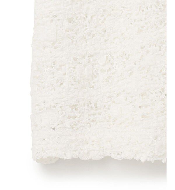 GRACE CONTINENTAL「レースカットスキッパートップ」|シャツ・ブラウス|