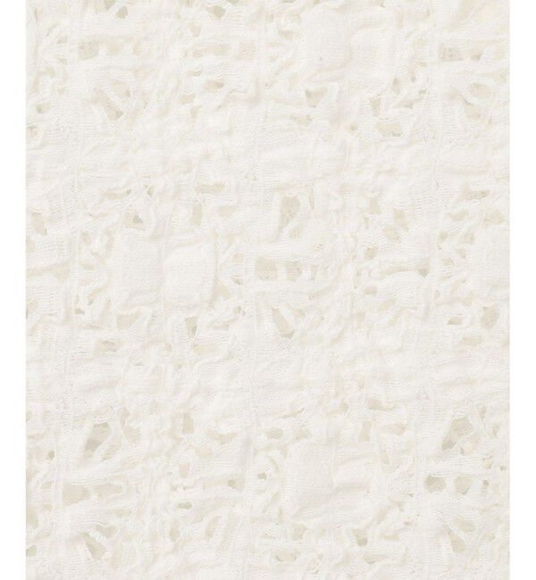 GRACE CONTINENTAL「レースカットスキッパートップ」|シャツ・ブラウス|