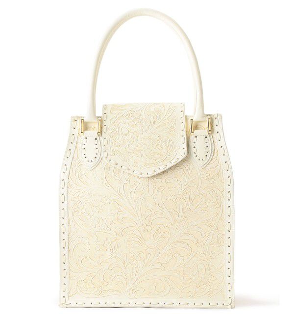 Carving Tribes「Trapeze bag」|トートバッグ|ホワイト