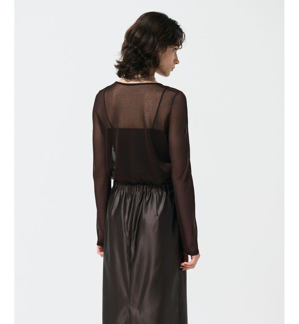 Diagram「シアークルーニットトップ」|ニット・セーター|