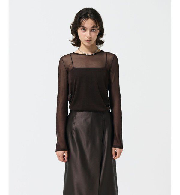 Diagram「シアークルーニットトップ」|ニット・セーター|