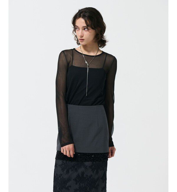 Diagram「シアークルーニットトップ」|ニット・セーター|