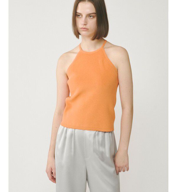  「ハイゲージ畦ニットトップ」|ニット・セーター|