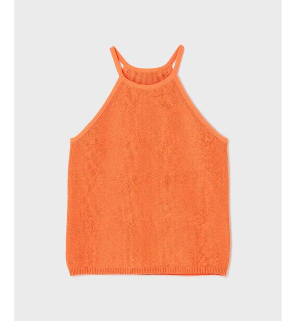  「ハイゲージ畦ニットトップ」|ニット・セーター|