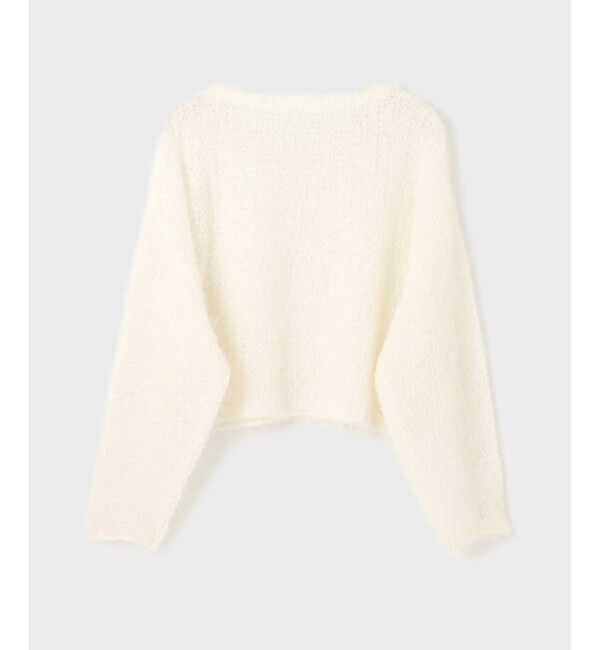  「フィルムヤーンニットトップ」|ニット・セーター|