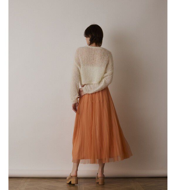  「フィルムヤーンニットトップ」|ニット・セーター|