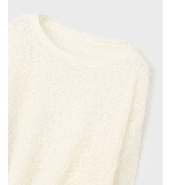  「フィルムヤーンニットトップ」|ニット・セーター|