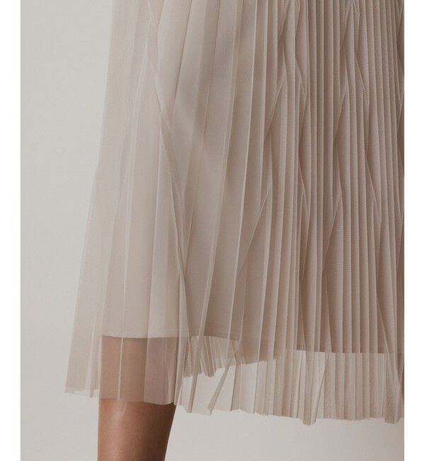  「チュールマチプリーツスカート」|スカート|