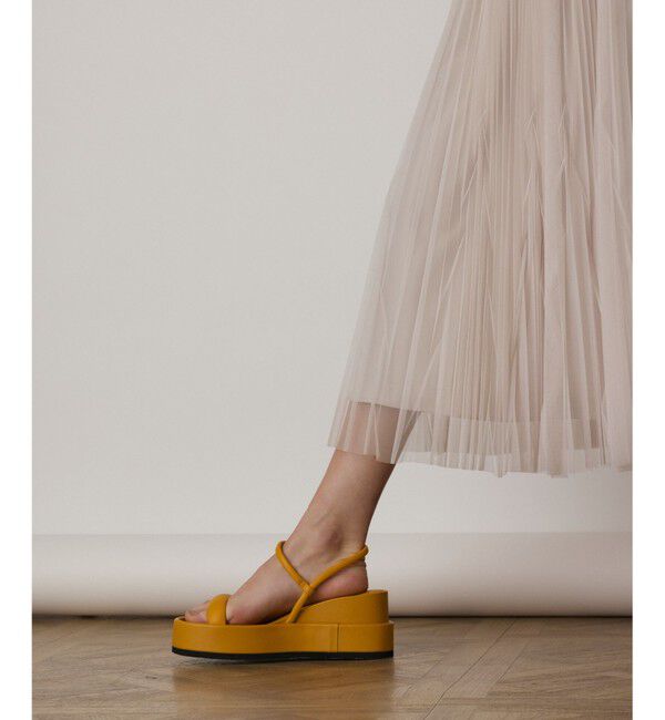  「チュールマチプリーツスカート」|スカート|