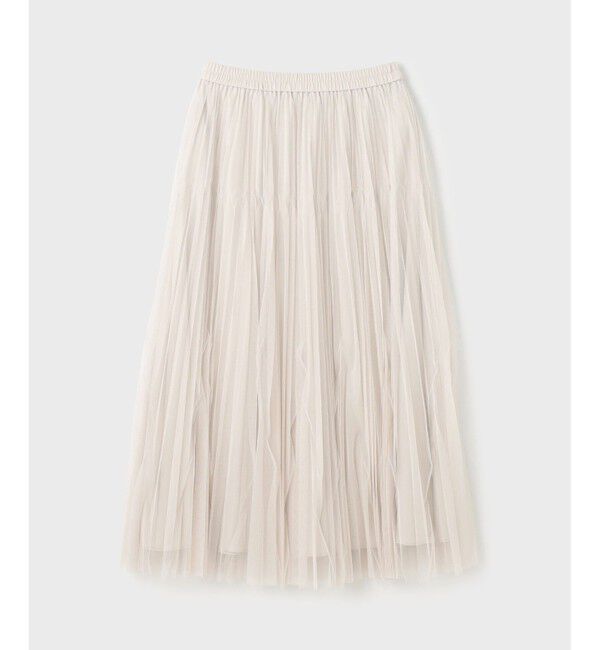  「チュールマチプリーツスカート」|スカート|