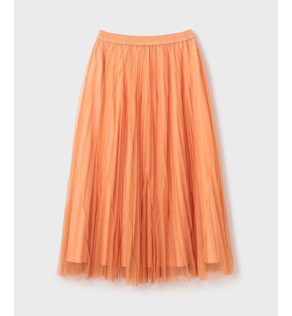  「チュールマチプリーツスカート」|スカート|