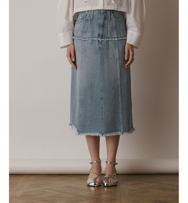 Diagram「デニムタイトスカート」|スカート|サックス