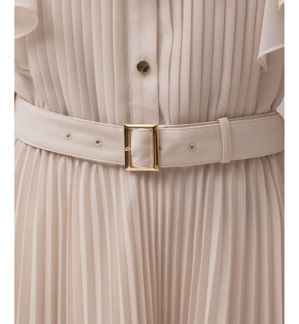 GRACE CONTINENTAL「ボウタイプリーツドレス」|ワンピース|