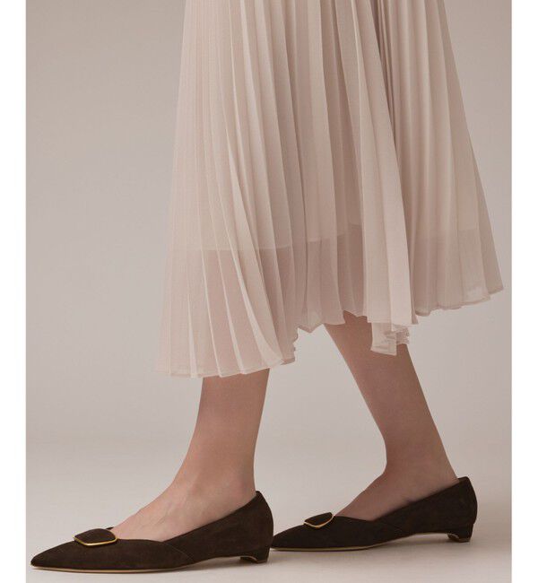 GRACE CONTINENTAL「ボウタイプリーツドレス」|ワンピース|