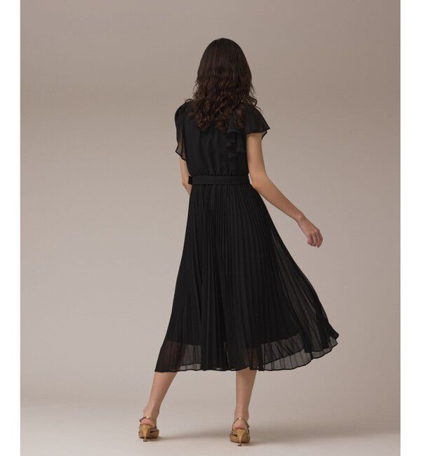 GRACE CONTINENTAL「ボウタイプリーツドレス」|ワンピース|