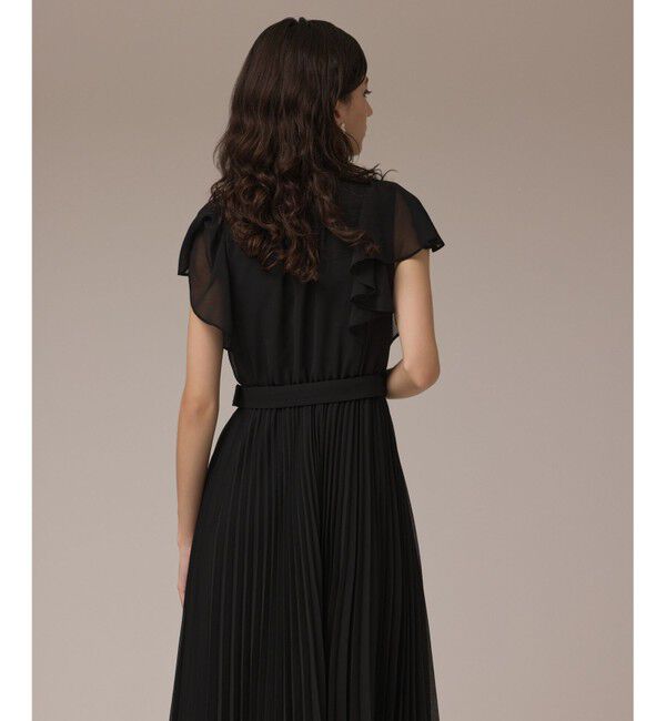 GRACE CONTINENTAL「ボウタイプリーツドレス」|ワンピース|