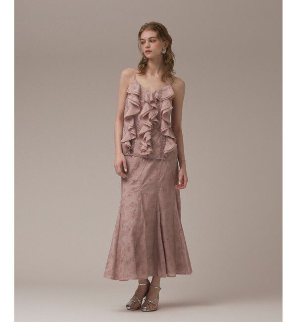 GRACE CONTINENTAL「マーメイドembスカート」|スカート|