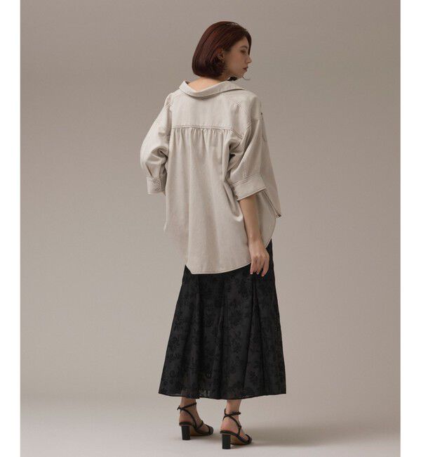 GRACE CONTINENTAL「マーメイドembスカート」|スカート|