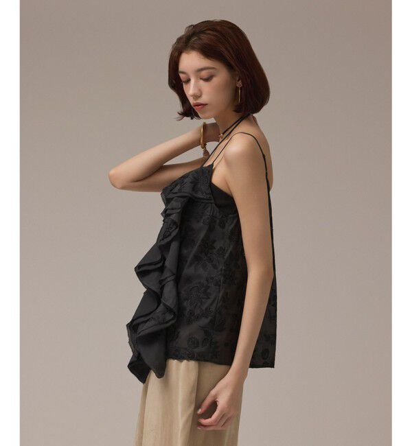 GRACE CONTINENTAL「エンブロイダリーキャミブラウス」|シャツ・ブラウス|