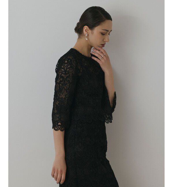 GRACE CONTINENTAL「レ－スブラウス」|シャツ・ブラウス|